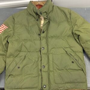 Ralph Lauren Denim and supply puffer jacket